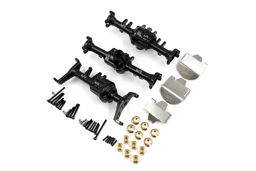 Yeah Racing TRX-6 Black Full Metal Axle Housing Upgrade Set image 45007