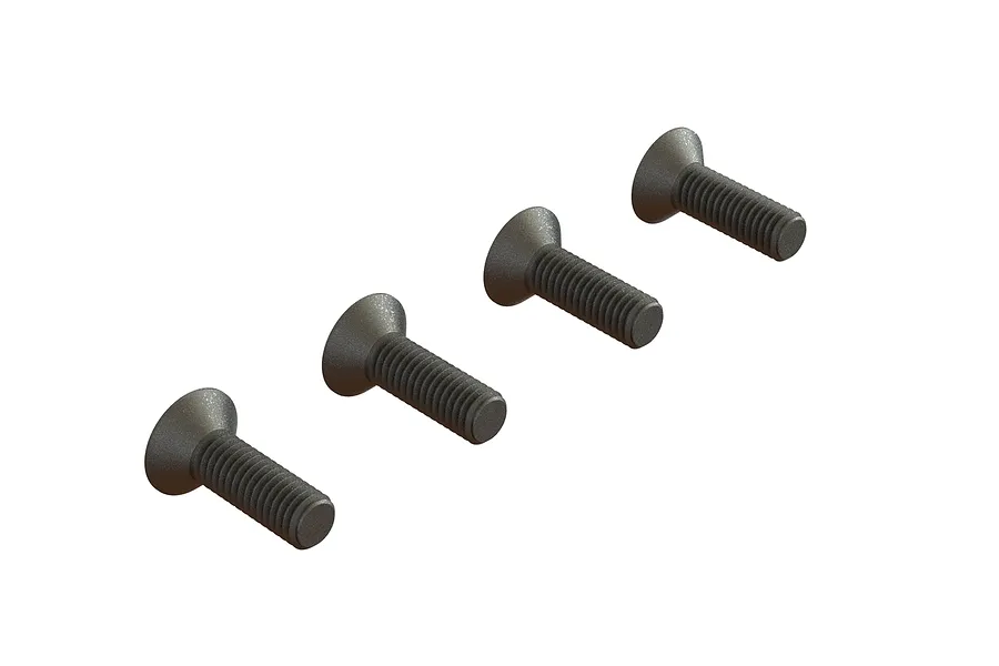 ARRMA 5x16mm Fine Thread Countersunk Head Screws 4Pcs image 45011
