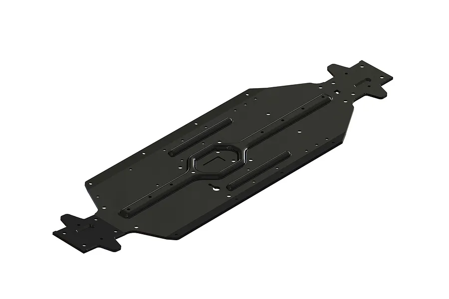 ARRMA 1/5 Kraton 8S Black Aluminium 510mm Main Chassis image 45012