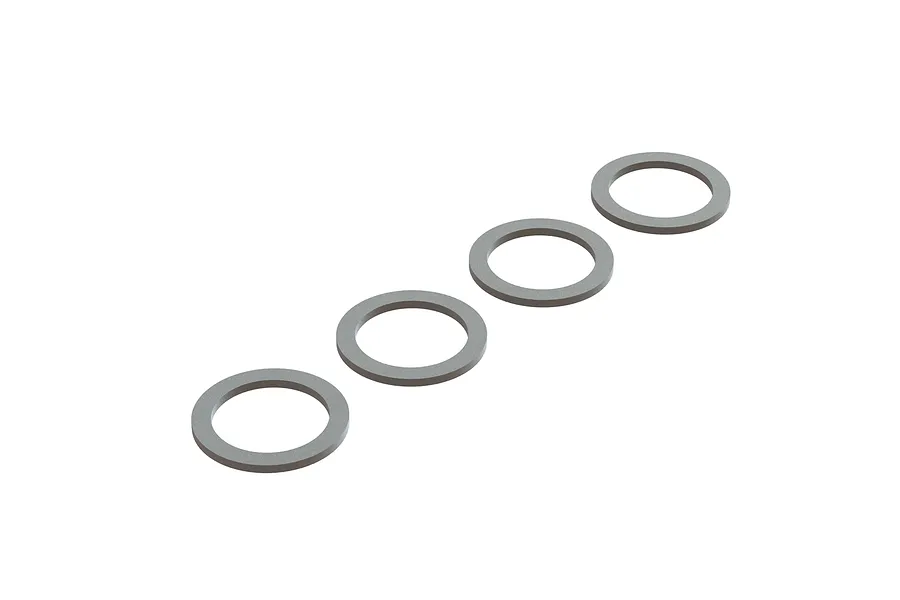 ARRMA 6x8x0.5mm Steel Washers 4Pcs image 45039