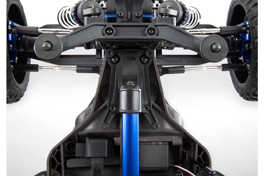 Traxxas Blue Aluminium Heavy Duty Chassis Brace Set image 45049