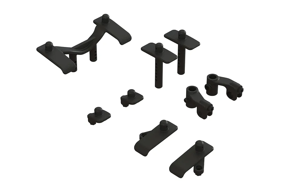 ARRMA 1/5 Kraton 8S BLX Body Mount Set image 45078