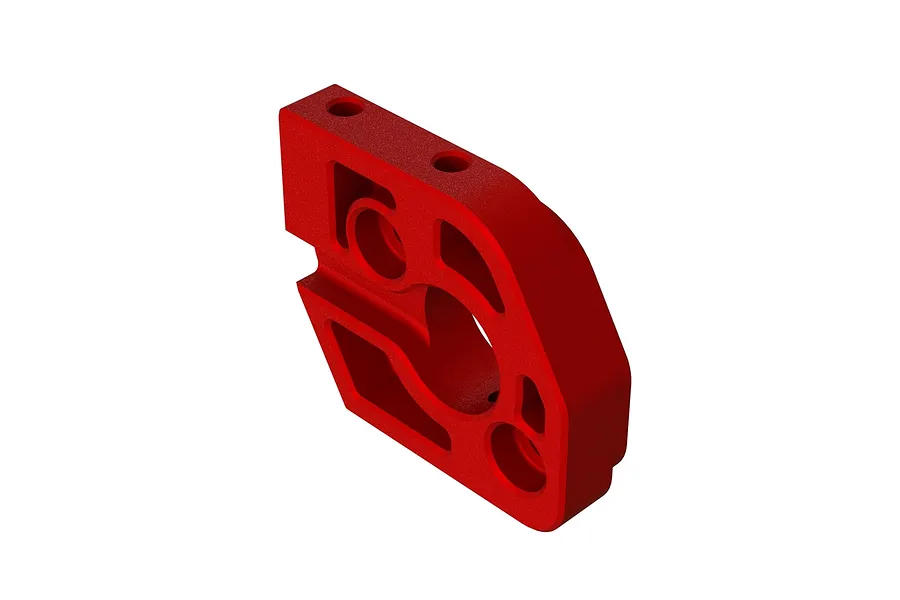 ARRMA 1/5 Kraton 8S BLX Red Aluminium Motor Mount Plate image 45081