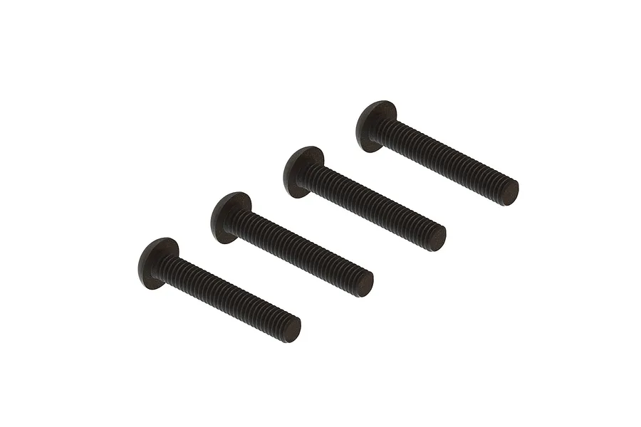 ARRMA 4x24mm Fine Thread Button Head Screws 4Pcs image 45143
