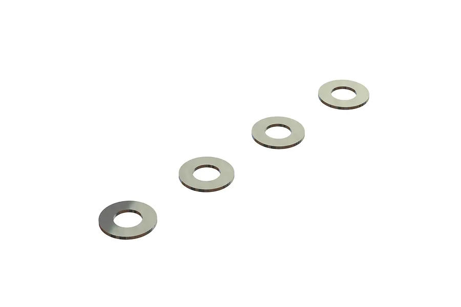 ARRMA 8x16x1mm Steel Washers 4Pcs image 45168