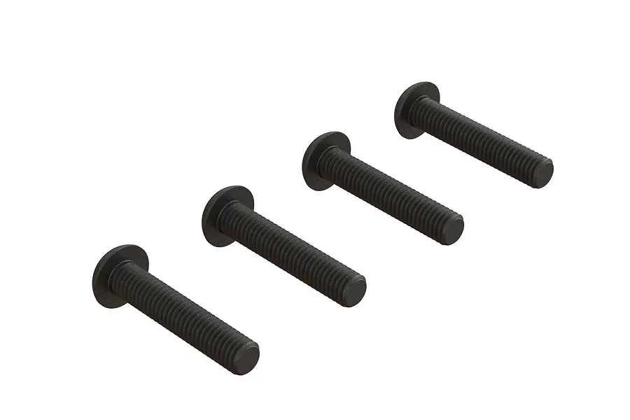 ARRMA 5x25mm Fine Thread Button Head Screws 4Pcs image 45173