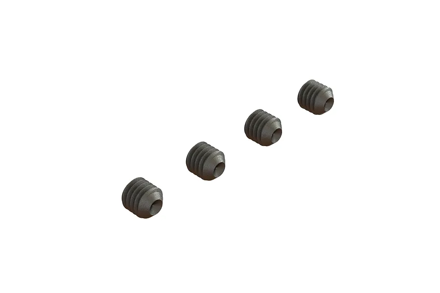 ARRMA 6x6mm Fine Thread Grub Screws 4Pcs image 45174