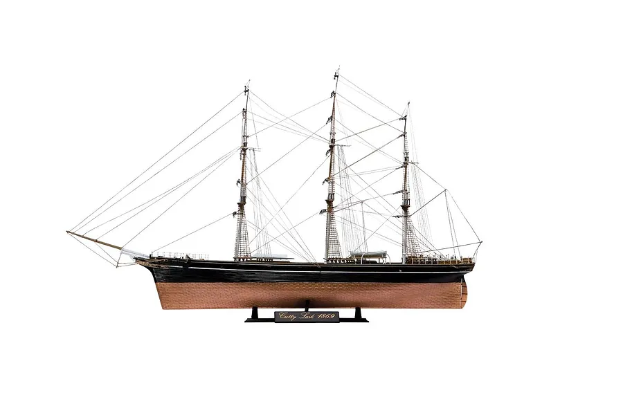 Airfix 1/130 Cutty Sark Sailing Ship Scaled Plastic Model Kit image 45190