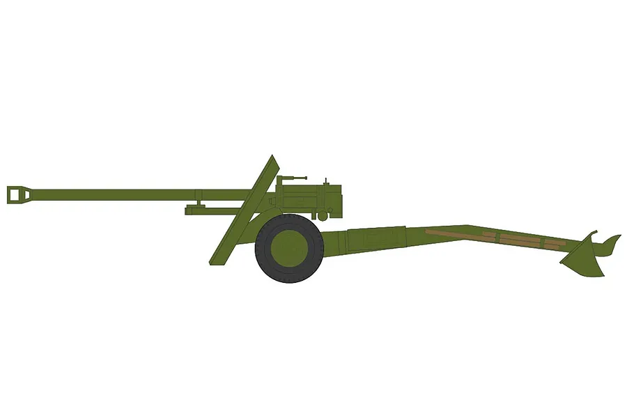 Airfix 1/32 17 Pounder Anti-Tank Gun w/ Crew Scaled Plastic Model Kit image 4