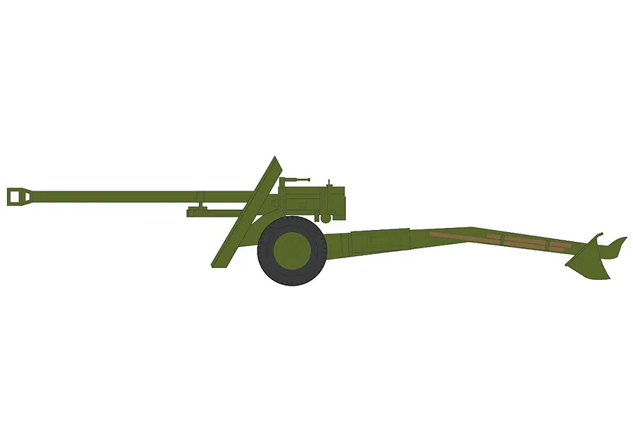 Airfix 1/32 17 Pounder Anti-Tank Gun w/ Crew Scaled Plastic Model Kit image 5