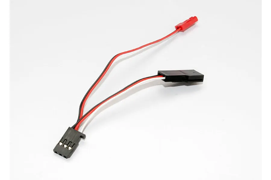 Traxxas Futaba J Extension/JST-RCY Female Y Adapter image 4533