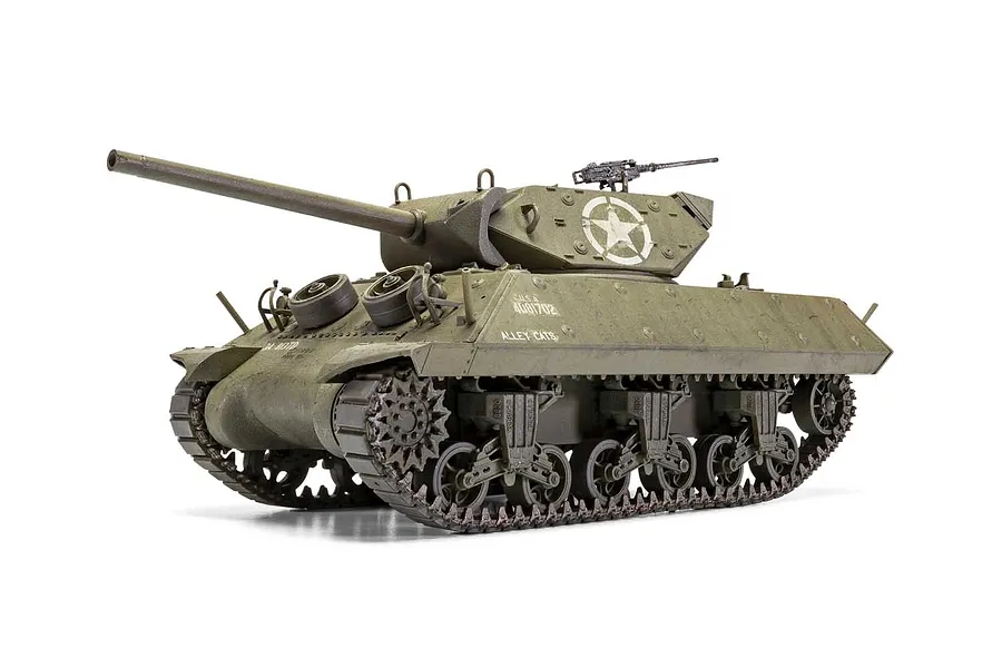 Airfix 1/35 M10 GMC (U.S. Army) Tank Scaled Plastic Model Kit image 45363