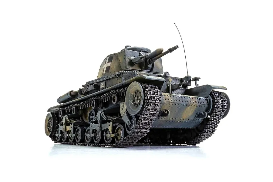Airfix 1/35 German Pz.Kpfw.35(T) Light Tank Scaled Plastic Model Kit image 4