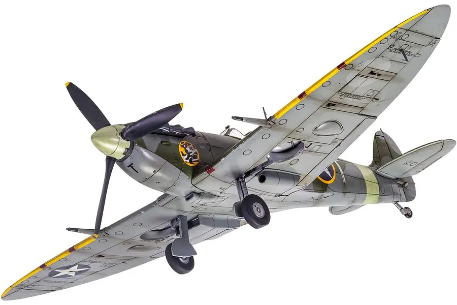Airfix 1/48 Supermarine Spitfire Mk.Vb Fighter Scaled Plastic Model Kit image 45471