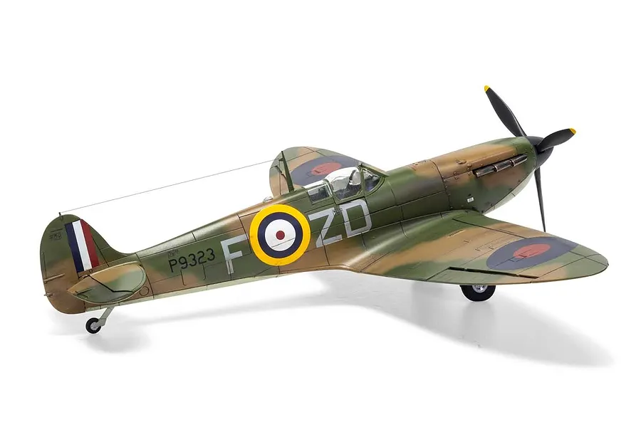 Airfix 1/48 Supermarine Spitfire Mk.1A Fighter Scaled Plastic Model Kit image 45479