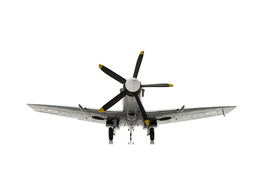 Airfix 1/48 Supermarine Spitfire Mk.XIV Fighter Scaled Plastic Model Kit image 45531