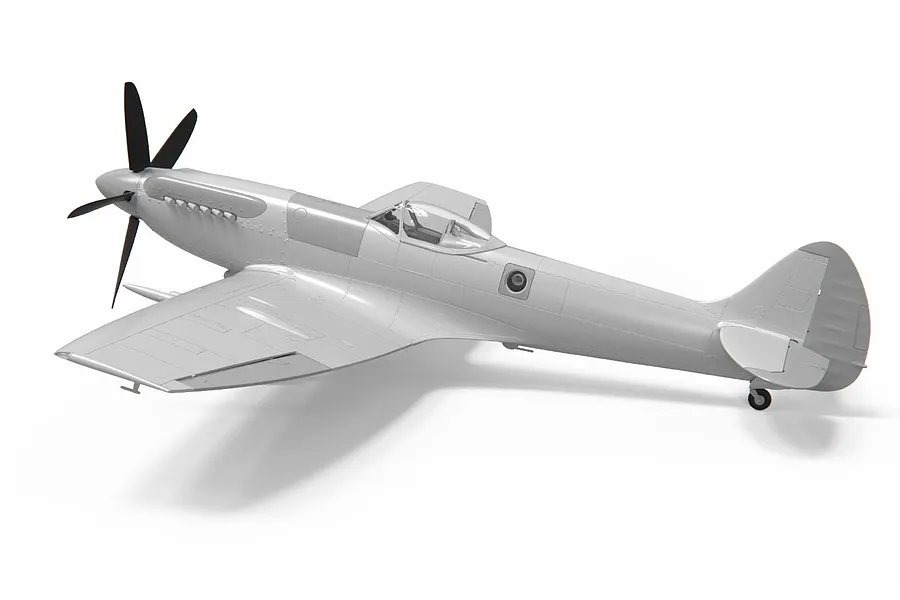 Airfix 1/48 Supermarine Spitfire Mk.XIV Fighter Scaled Plastic Model Kit image 45538