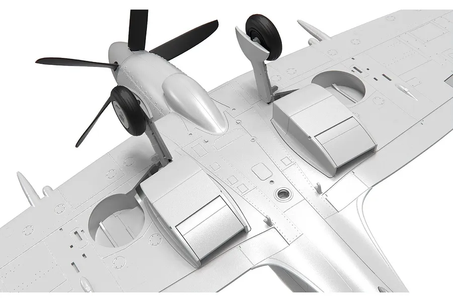 Airfix 1/48 Supermarine Spitfire Mk.XIV Fighter Scaled Plastic Model Kit image 45541