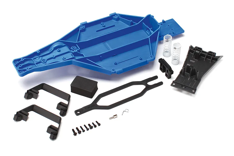 Traxxas Slash LCG Chassis Conversion Kit (Blue) image 4563