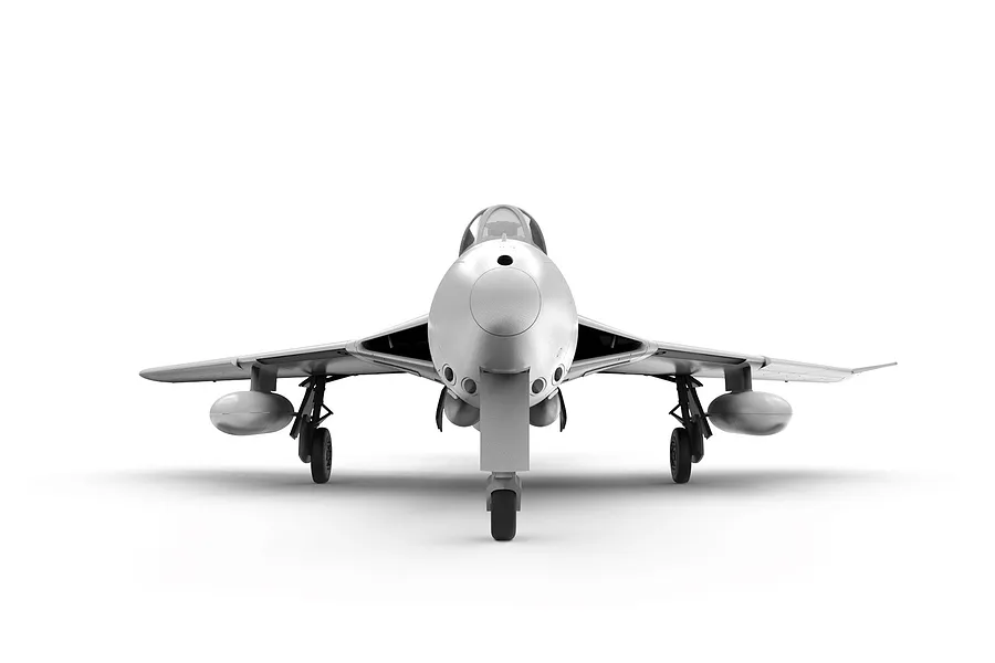 Airfix 1/48 Hawker Hunter F.6 Fighter Scaled Plastic Model Kit image 45653