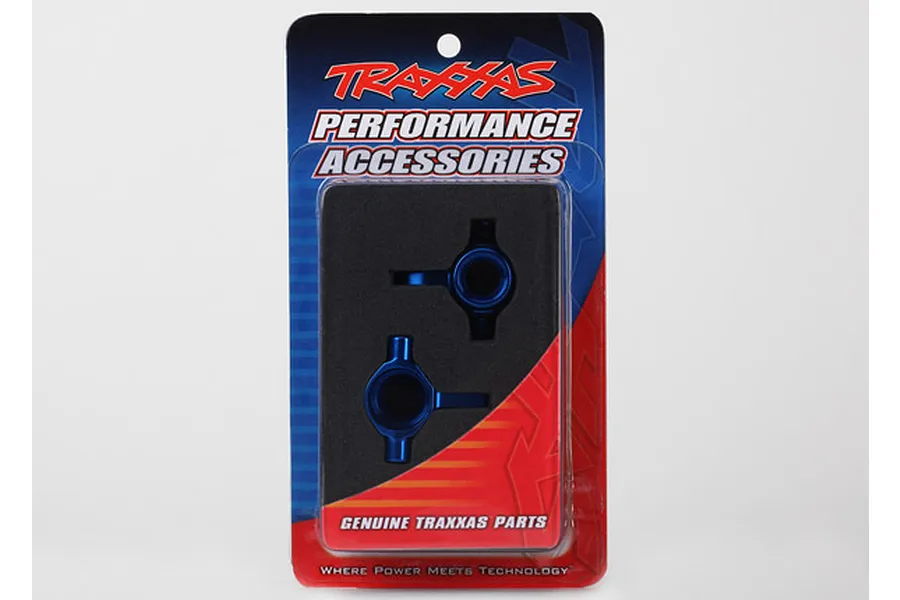 Traxxas Blue 6061-T6 Aluminium Steering Hubs 2Pcs image 4575