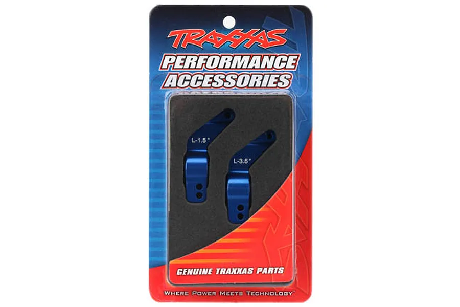 Traxxas Blue 6061-T6 Aluminium Rear Hubs 2Pcs image 4578