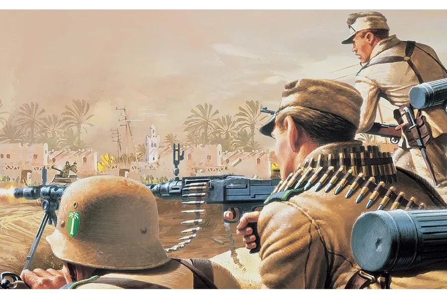 Airfix 1/76 WWII Afrika Corps Infantry Scaled Plastic Model Kit image 45791