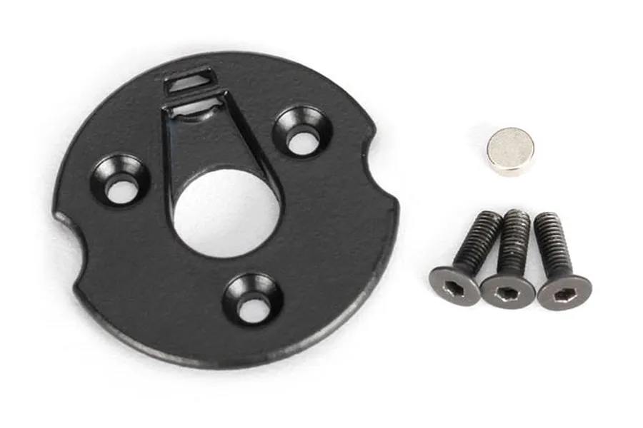 Traxxas Spur Gear Telemetry Trigger Magnet Holder w/ Magnet &amp;amp; Screws image 4596