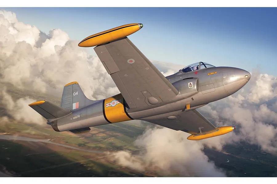 Airfix 1/72 Hunting Percival Jet Provost T.4 Trainer Scaled Plastic Model Kit image 2