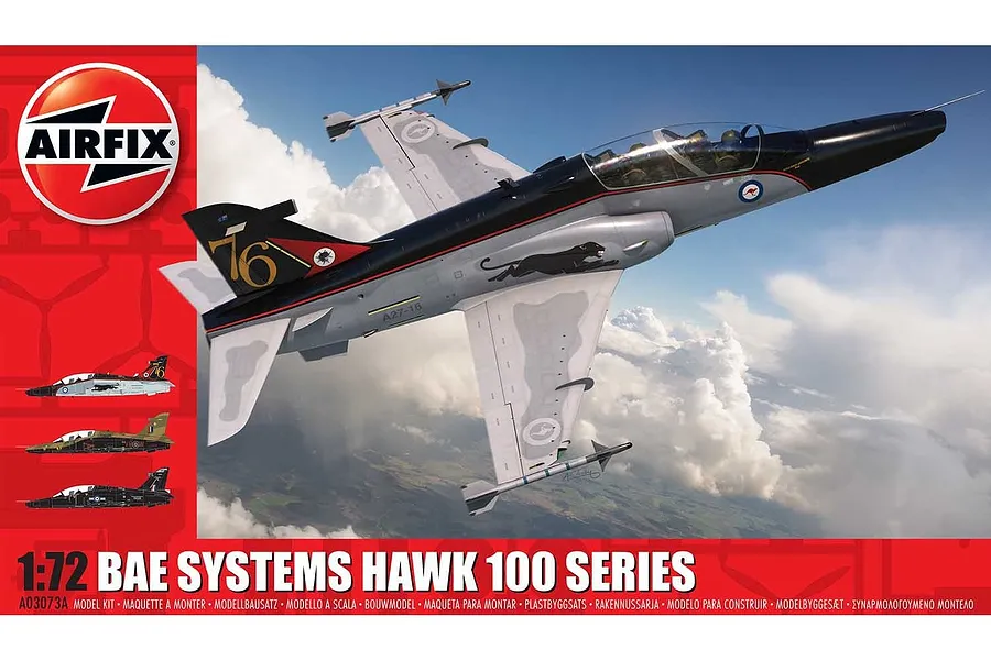 Airfix 1/72 Bae Hawk 100 Series Trainer Scaled Plastic Model Kit image 46020