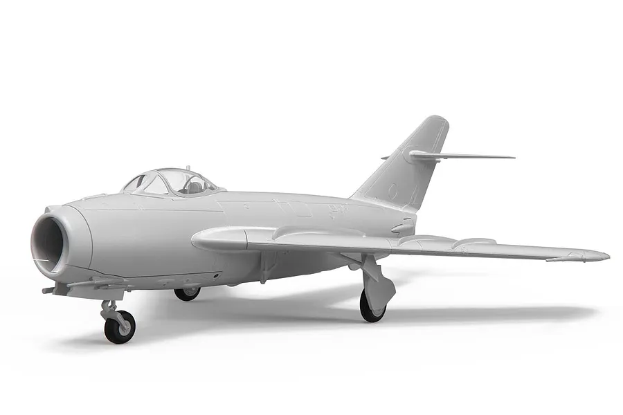 Airfix 1/72 Mikoyan-Gurevich Mig-17 Fresco Fighter Scaled Plastic Model Kit image 46060