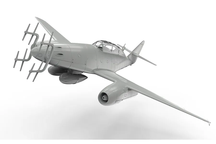 Airfix 1/72 Messerschmitt Me 262-B1A Fighter Scaled Plastic Model Kit image 2