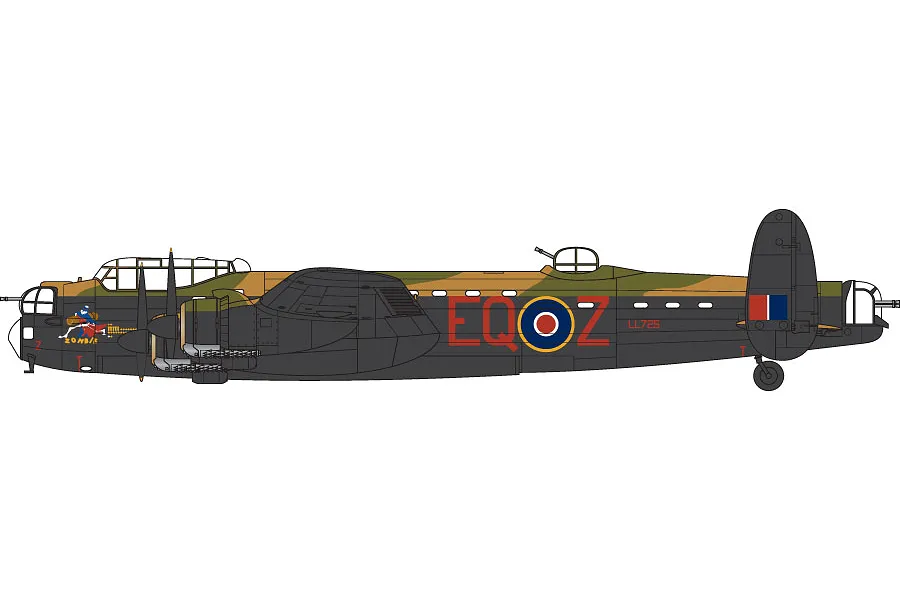 Airfix 1/72 Avro Lancaster B.II Bomber Scaled Plastic Model Kit image 46287