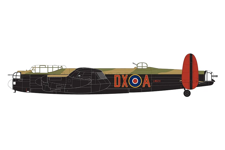 Airfix 1/72 Avro Lancaster B.I/III Bomber Scaled Plastic Model Kit image 46291