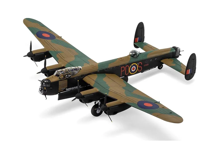 Airfix 1/72 Avro Lancaster B.I/III Bomber Scaled Plastic Model Kit image 46296