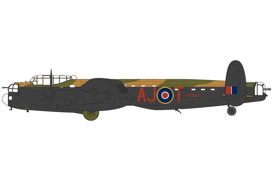 Airfix 1/72 75th Anniversary Avro Lancaster B.III The Dambuster Bomber Scaled Plastic Model Kit image 46364