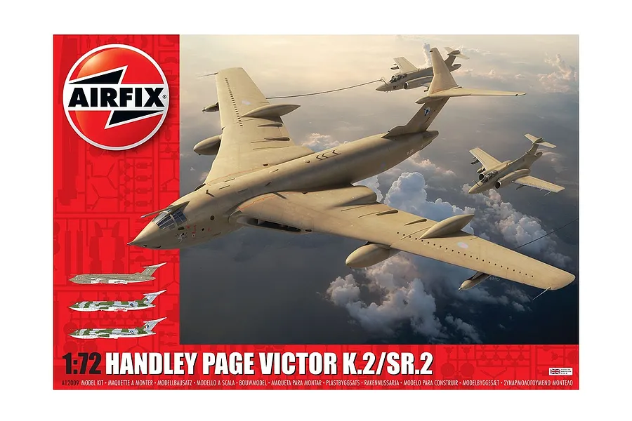 Airfix 1/72 Handley Page Victor K.2 Bomber Scaled Plastic Model Kit image 46432