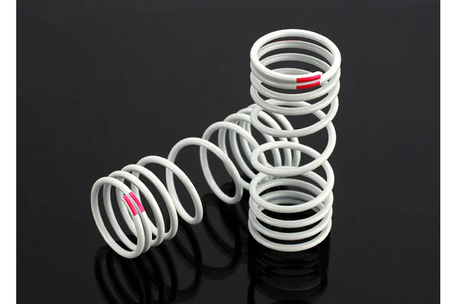 Traxxas Front Progressive (Pink +10% Rate) Shock Springs 2Pcs image 4646