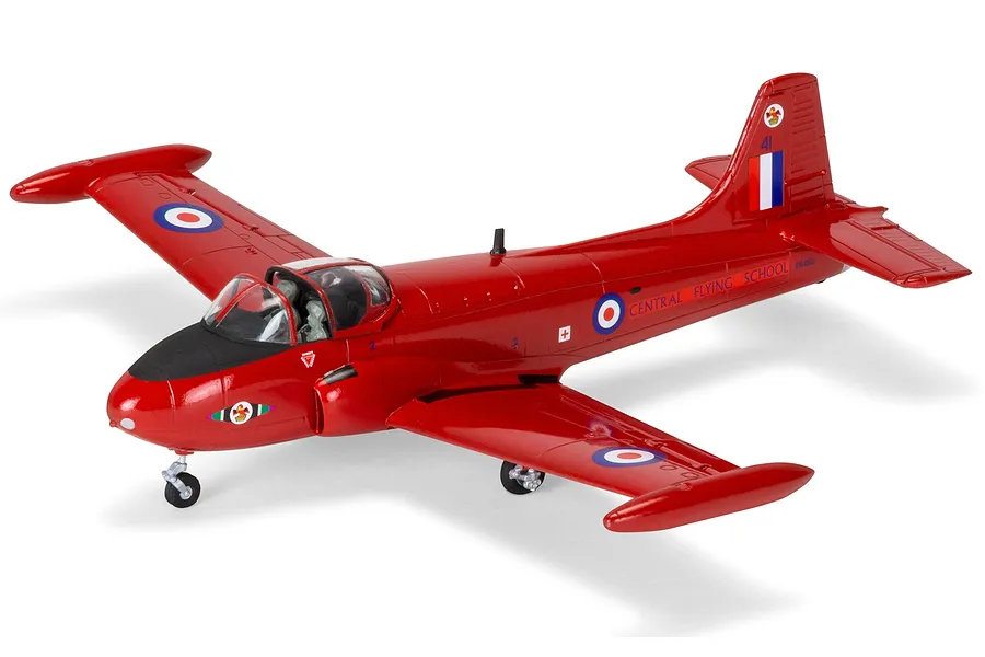 Airfix 1/72 Hunting Percival Jet Provost T3 Scaled Plastic Model Kit Small Starter Set image 4