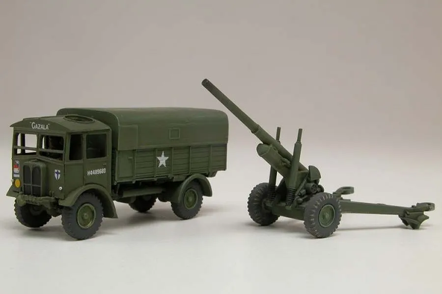 Airfix 1/76 AAE Matador &amp;amp; 5.5 Inch Gun Scale Scaled Plastic Model Kit image 46645
