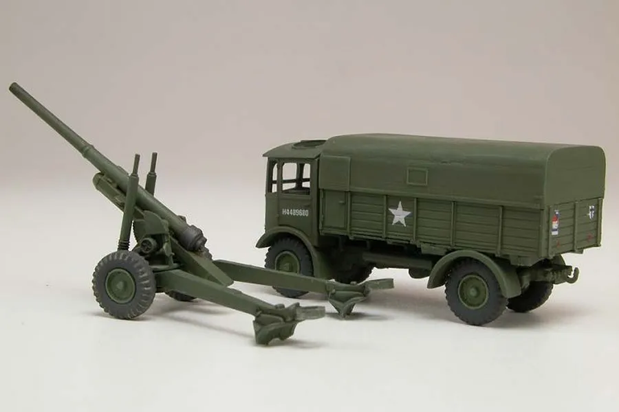 Airfix 1/76 AAE Matador &amp;amp; 5.5 Inch Gun Scale Scaled Plastic Model Kit image 46646