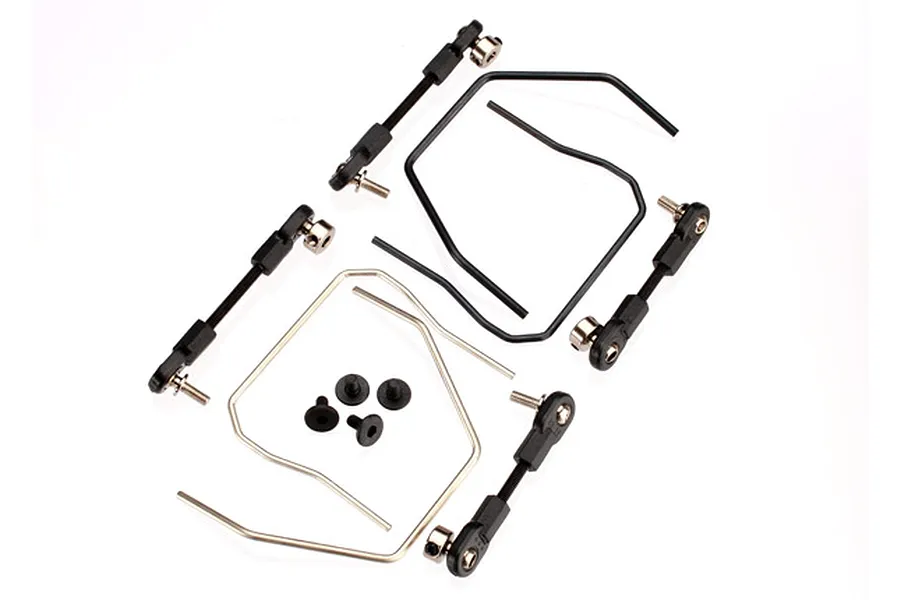 Traxxas Front &amp;amp; Rear Sway Bar Kit w/ Adjustable Linkage &amp;amp; Screws image 4667