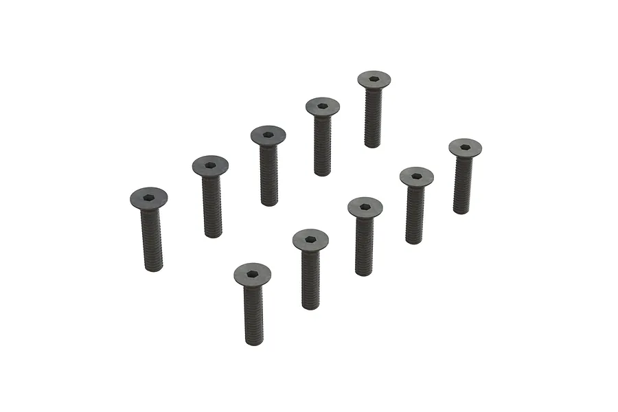 ARRMA 3.5x16mm Fine Thread Countersunk Head Screws 10Pcs image 46734