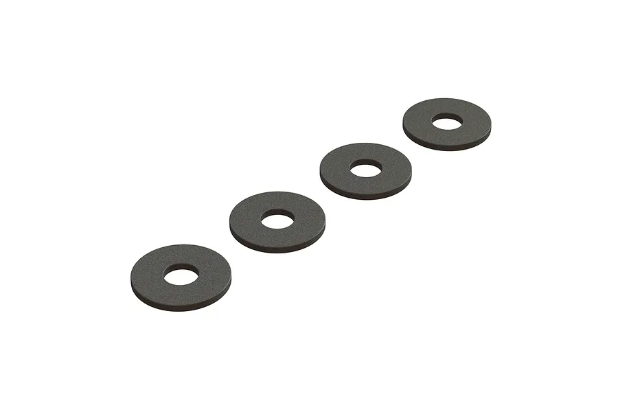 ARRMA 4.2x12x1mm Steel Washers 4Pcs image 46830