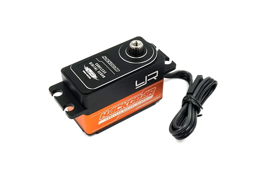 Yeah Racing Orange Aluminium Low Profile Coreless 10kg 8.4v Titanium &amp;amp; Copper Geared Servo image 46891