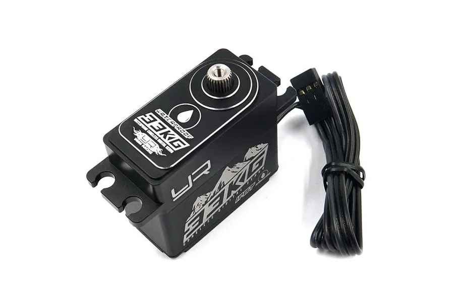 Yeah Racing Black Aluminium Standard Coreless 33kg 8.4v Steel Geared Waterproof Servo image 46897