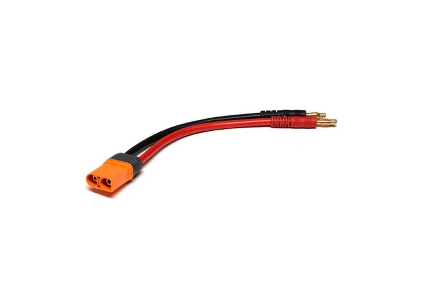 Spektrum IC5 150mm 13AWG Male IC5 To 4mm Bullet Charge Lead image 46933