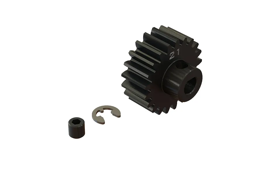 ARRMA Steel 21T 1Mod Safe-D5 Pinion Gear w/ Hardware image 46950