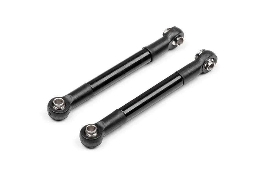 Maverick Aluminium 68.5mm Servo Steering Turnbuckles 2Pcs - Black image 47028