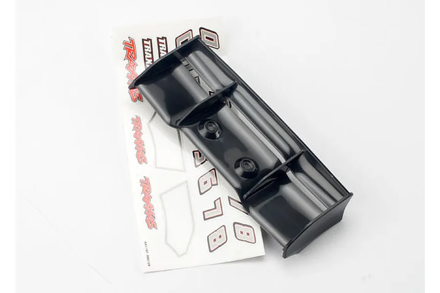 Traxxas 1/16 E-Revo Wing (Black) w/ Decal Sheet image 4714